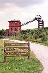 The Old Wheel House. Bestwood Colliery
